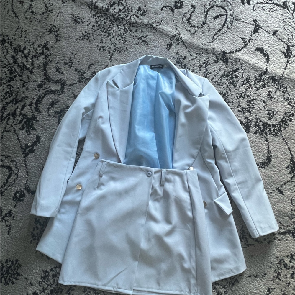 Blazer skirt co-ord set